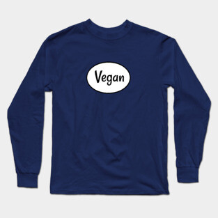 Vegan Long Sleeve T-Shirt