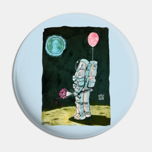 Astronaut Pin