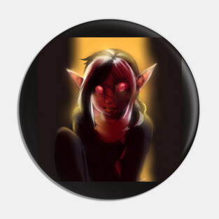 Grinning Halfling Pin