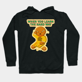 Jiu Jitsu Christmas - Ginger bread man leg lock - BJJ gift Hoodie