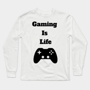 Gaming Tshirt Long Sleeve T-Shirt