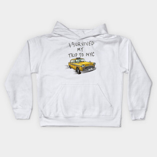 i survived my trip to nyc Kids Hoodie