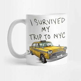 i survived my trip to nyc Mug