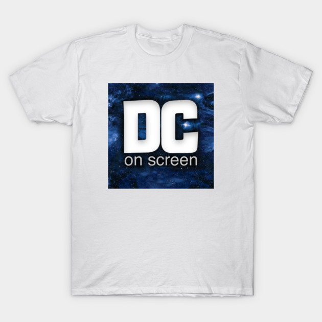 DC on SCREEN Podcast Logo (Blue) T-Shirt by DC on SCREEN