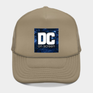 DC on SCREEN Podcast Logo (Blue) Hat