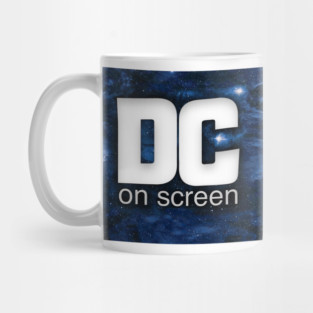 DC on SCREEN Podcast Logo (Blue) Mug