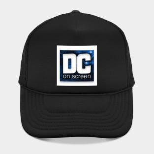 DC on SCREEN Podcast Logo (Blue with Border) Hat