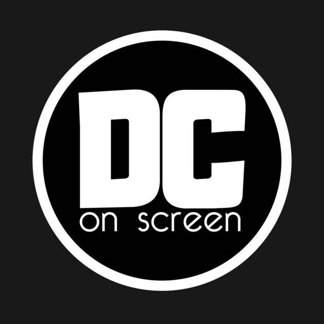 DC on SCREEN Podcast Logo (Black Circle) by DC on SCREEN