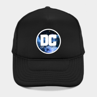 DC on SCREEN Podcast Logo (Blue Nebula Circle) Hat