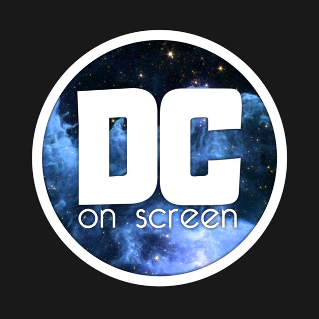 DC on SCREEN Podcast Logo (Blue Nebula Circle) by DC on SCREEN