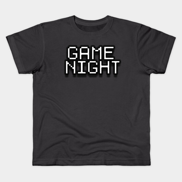 Game Night Kids T-Shirt by Art Comedy Pop-Culture Network!