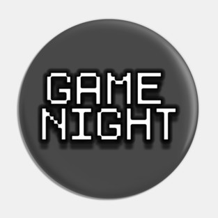 Game Night Pin