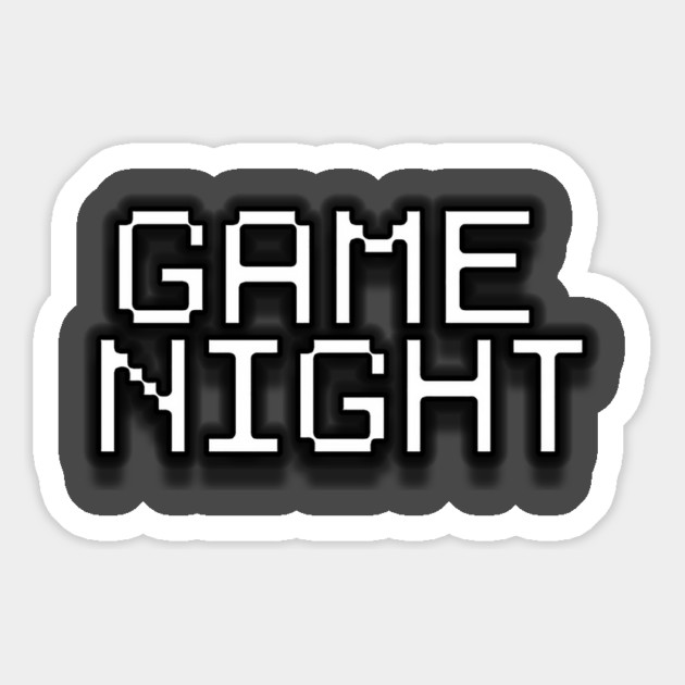 Game Night Magnet by Art Comedy Pop-Culture Network!