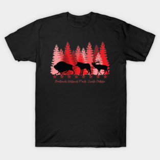 Badlands National Park South Dakota T-Shirt