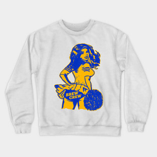 Milwaukee Baseball Cheerleader Crewneck Sweatshirt