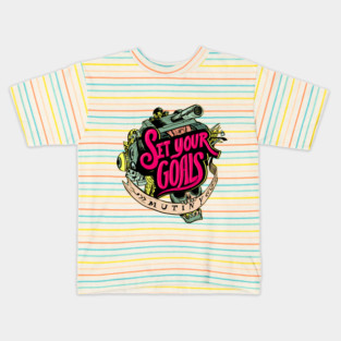 Set your goals Kids T-Shirt