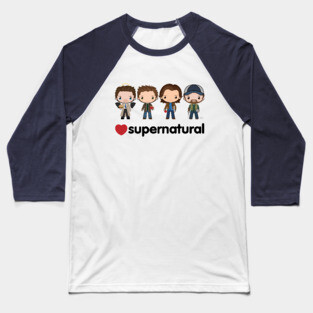 Love Supernatural 2 Baseball T-Shirt