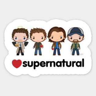 Love Supernatural 2 Sticker