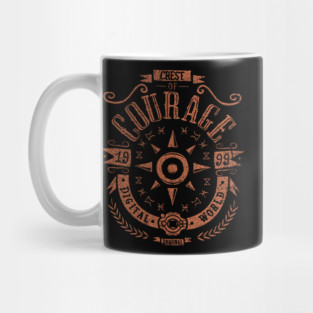 Digimon Crest of Courage - Agumon Greymon - Taichi Mug