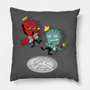 Fairly Odd Agents Pillow