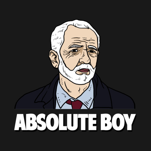 Jeremy Corbyn Absolute Boy by dumbshirts