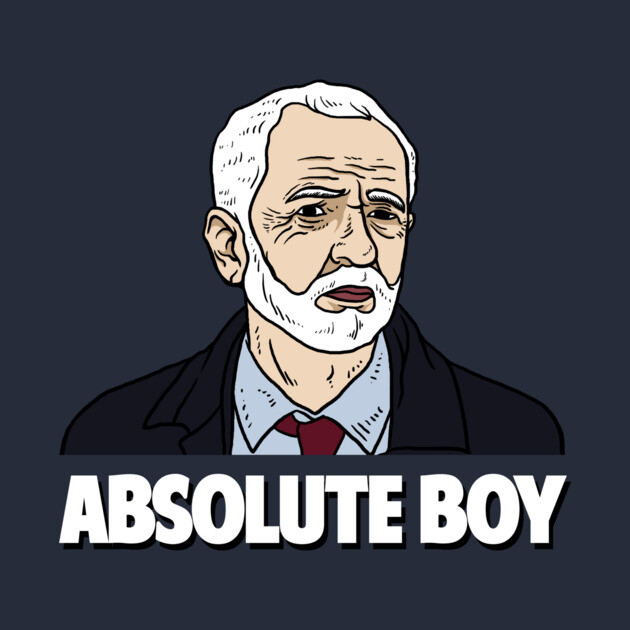 Jeremy Corbyn Absolute Boy by dumbshirts
