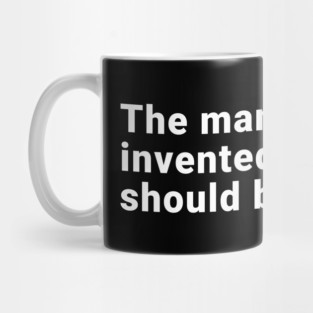 The man who invented autocorrect Mug