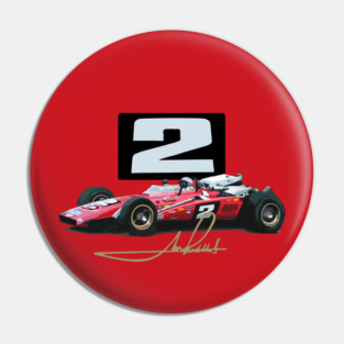 Mario Andretti 1969 STP Brawner Hawk Pin