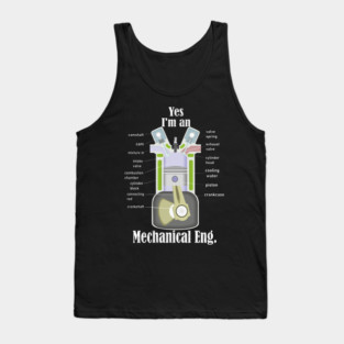 Yes I'm an Mechanical Engineer Tank Top