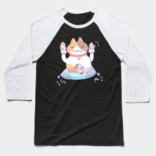Lucky cats Baseball T-Shirt