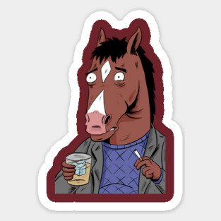 Bojack Horseman Sticker