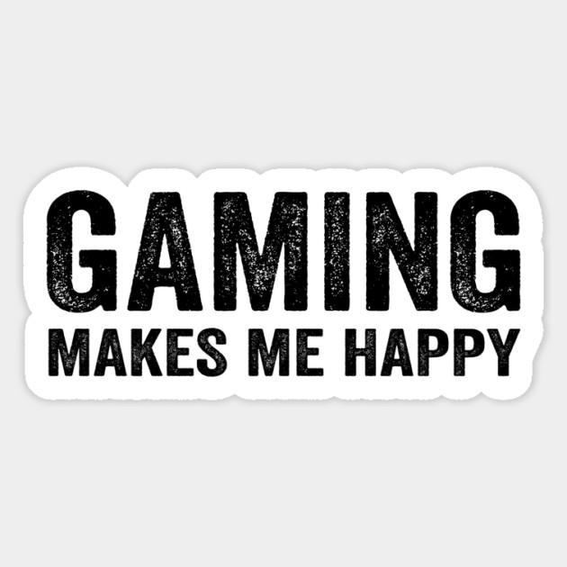 Gaming makes me happy Magnet by Tshirtiz