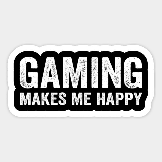 Gaming makes me happy Magnet by Tshirtiz