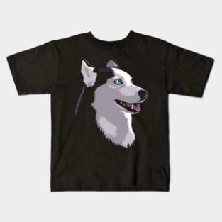 Siberian husky Kids T-Shirt