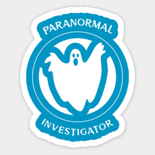 Paranormal Investigator Ghost Hunter Sticker