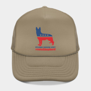 Vote Shepherd - German Shepherd Hat