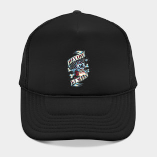 We Sleep Tattoo Skull - Sci Fi Cult Movie Hat