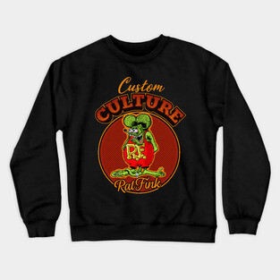 Custom Culture Rat Fink Crewneck Sweatshirt