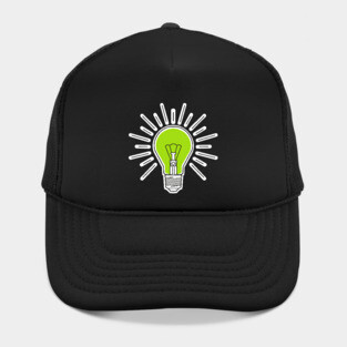 green lightbulb Hat
