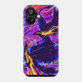 Colorful Raven Phone Case