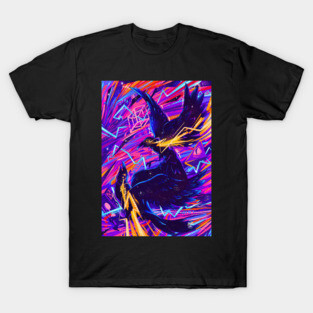 Colorful Raven T-Shirt