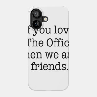 The Office Lover Phone Case