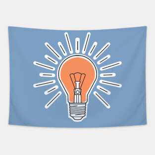 lightbulb Tapestry