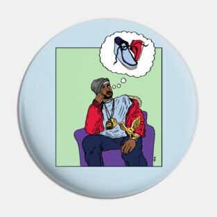 Suede Wally Dreams Pin