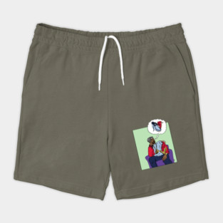 Suede Wally Dreams Shorts