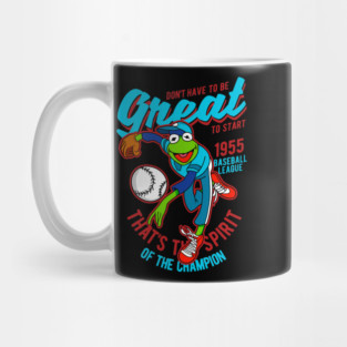 Kermit Baseball Champion Mug