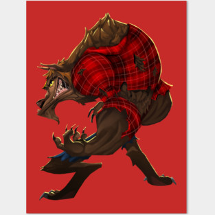 Werewolf Posters and Art