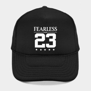 Fearless Psalm 23 Bible Scripture Verse Christian Hat