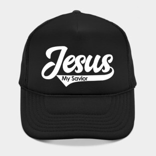 Jesus My Savior Bible Scripture Verse Christian Hat