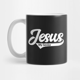 Jesus My Savior Bible Scripture Verse Christian Mug